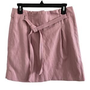 * New ~ FREE PEOPLE ~ Swoon Payton Faux Leather Paper Bag Skirt Sz 10 VACAY